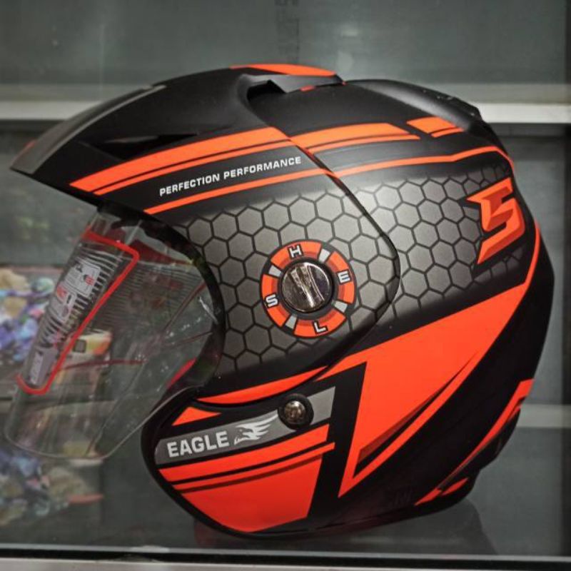 BUSA SET HELM SHELL EAGLE ORIGINAL SPON DALEMAN SELL EGEL