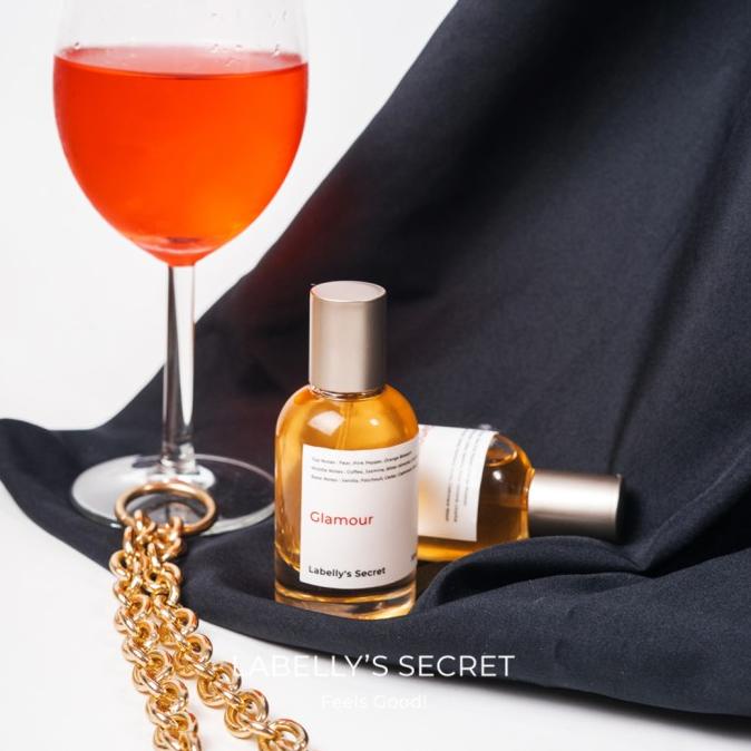 Labelly Perfume Glamour Inspired By Ysl Black Opium Parfum Wanita Edp