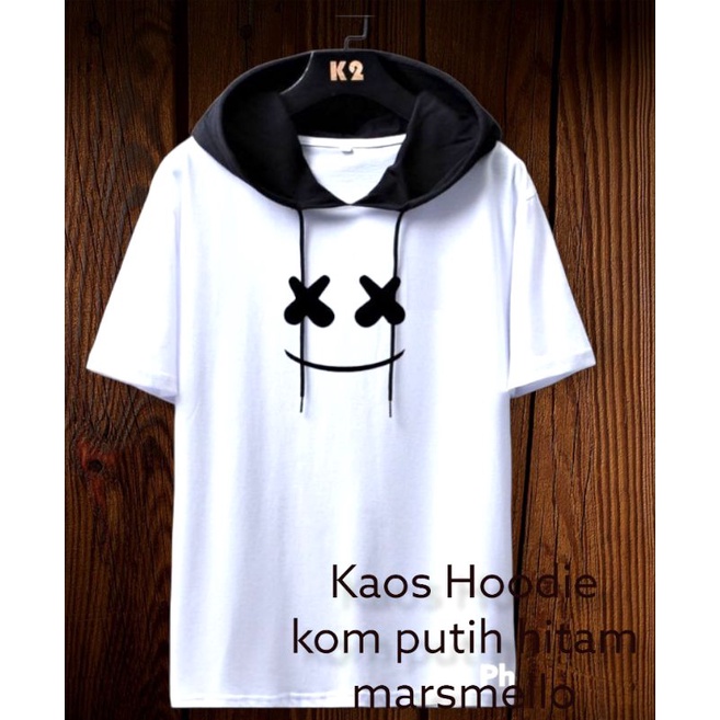 kaos Hoodie kom marsmello