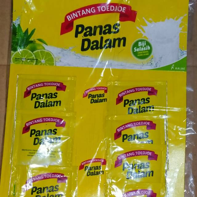 Panas dalam/biji selasih bintang toedjoe