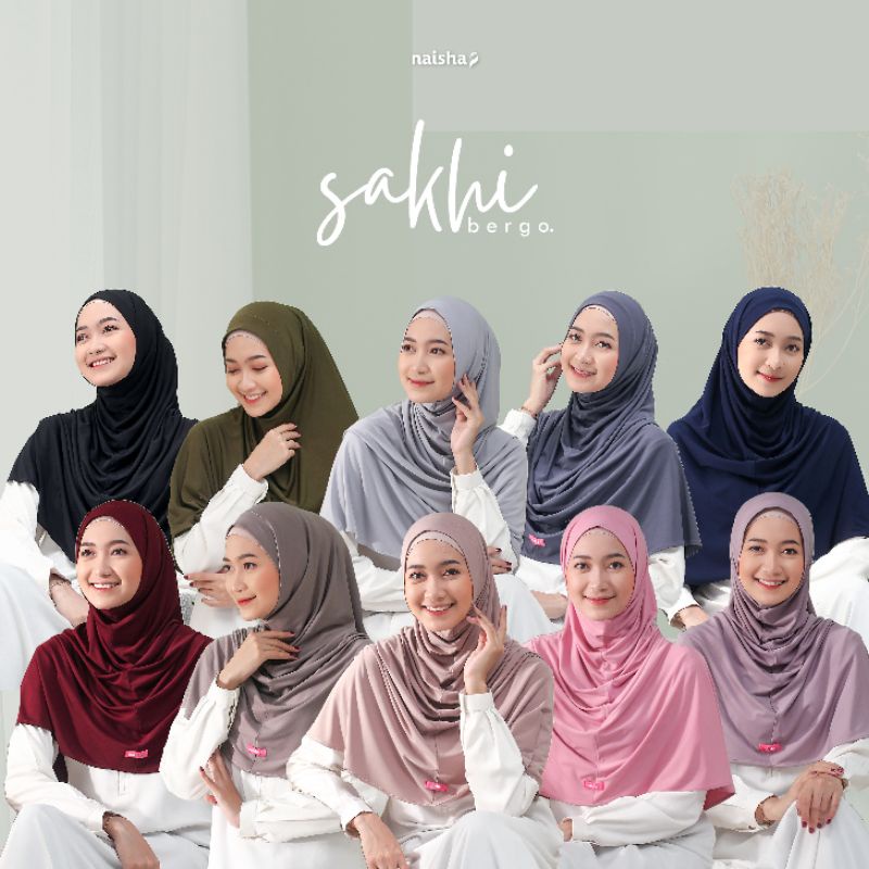 Sakhi Bergo Naisha | bergo instant | bergo terbaru | bergo simple | bergo premium | bergo murah | bergo hitam | jilbab olahraga | jilbab instan | jilbab instant | jilbab hitam | khimar syar'i | khimar instant | khimar premium jilbab premium