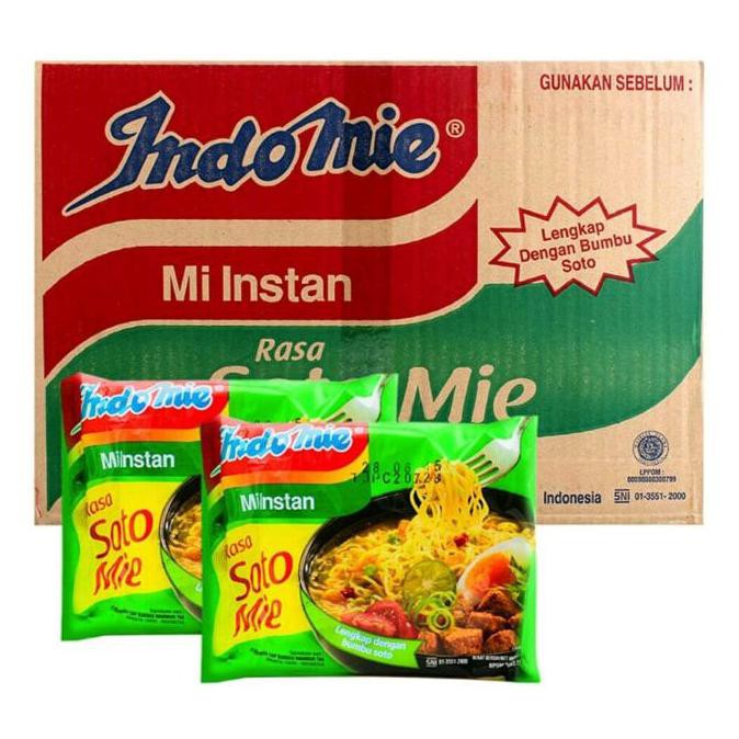 

{BISA COD} Indomie Soto Isi 40 Pcs/Dus GRATIS ONGKIR [Kode 1|Kode 2|Kode 3|Kode 4|Kode 5|Kode 6|Kode