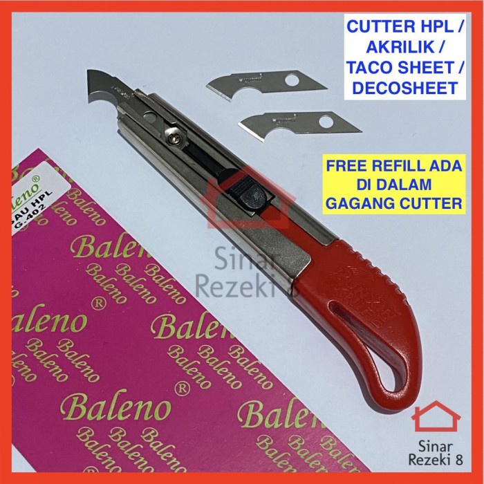 

Produk Cutter Akrilik Pisau Alat Pemotong / Potong Hpl Acrylic Plastic Knife Bagus