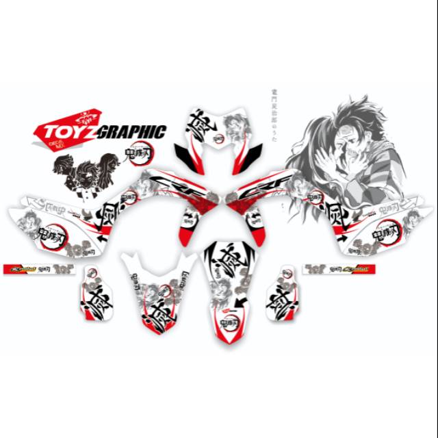Decal CRF 150 L Anime Kimetsu no yaiba