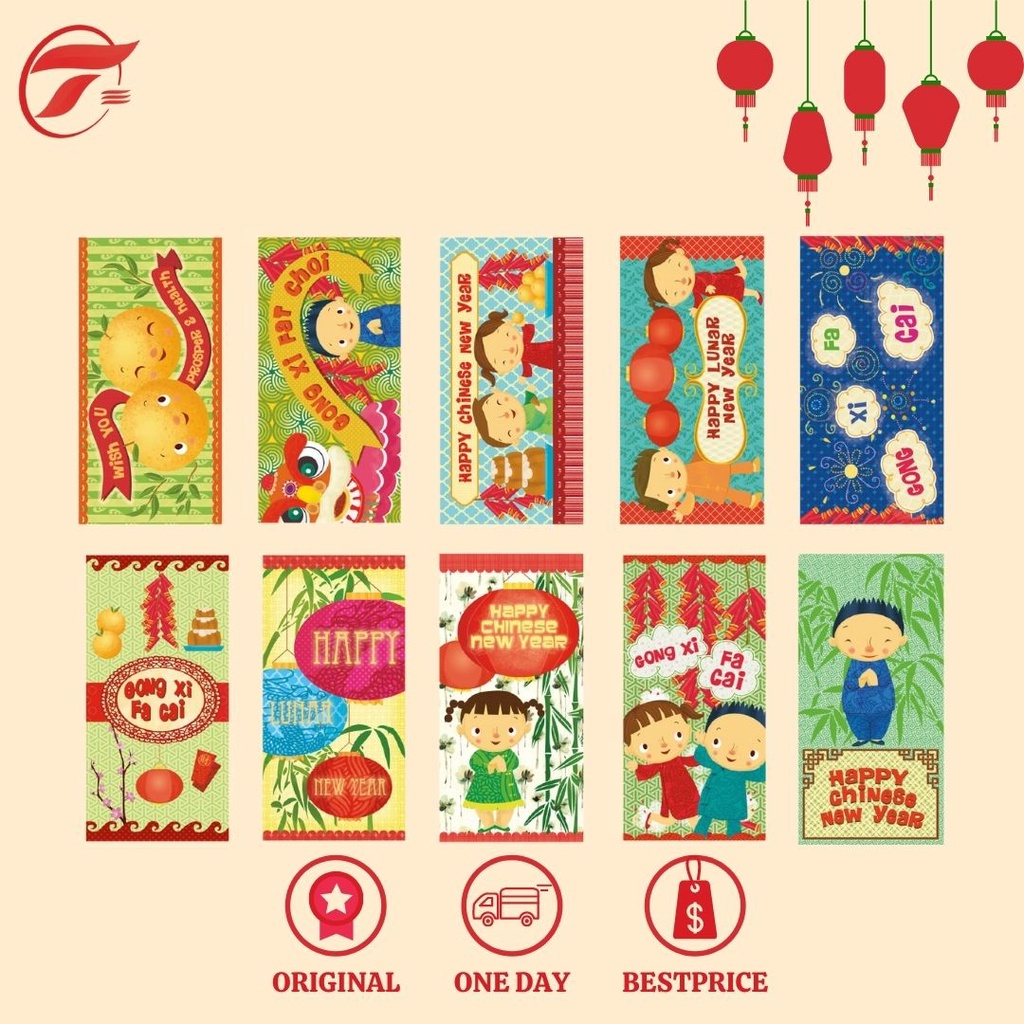

AMPLOP ANGPAO IMLEK IMLB 5PCS/PACK CAPRICORN DESIGN 08X16