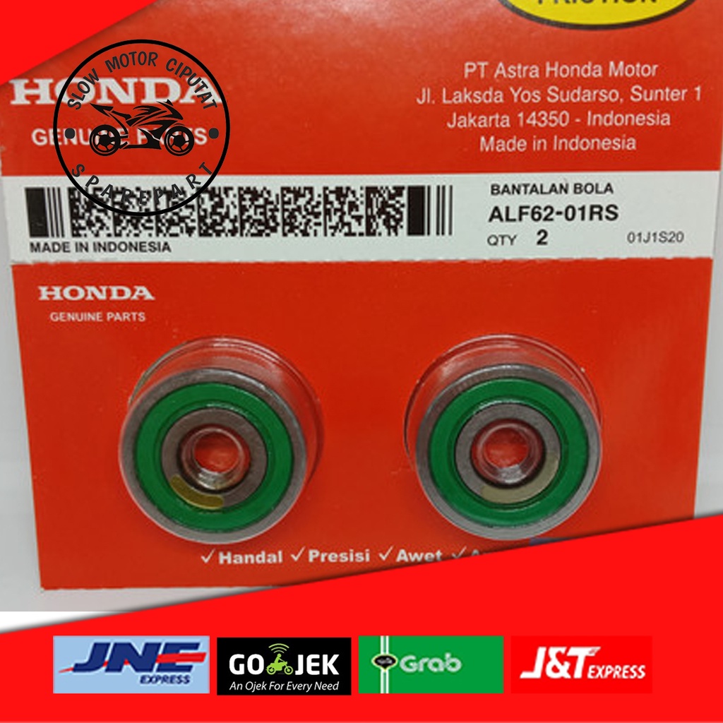 BEARING LAKER RODA   HONDA VARIO - BEAT ORIGINAL  6201 ALF62-01RS