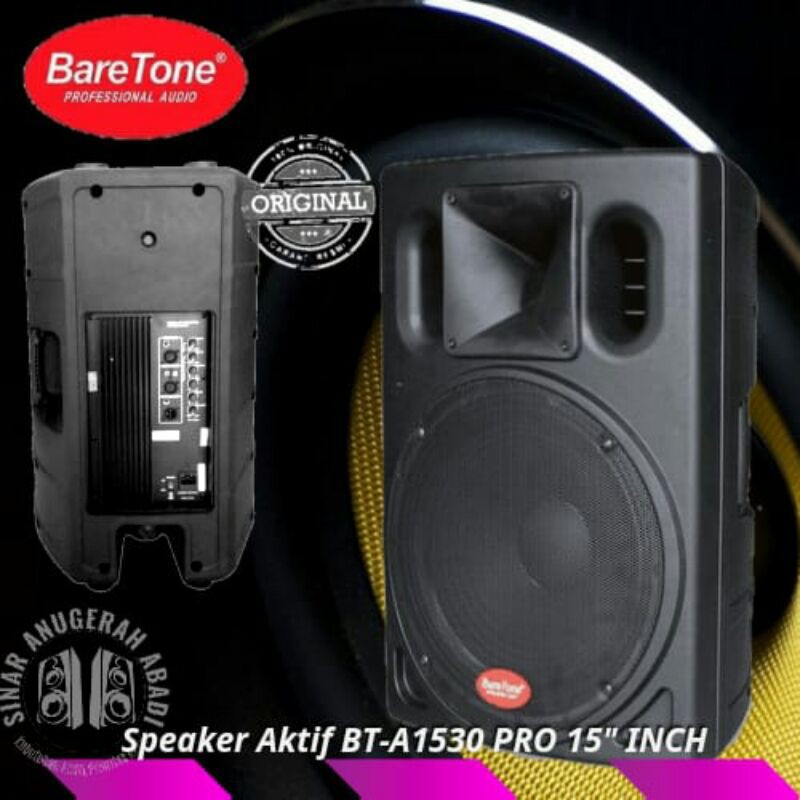 Speaker Aktif Baretone BT-A1530 PRO ORIGINAL 15 inch