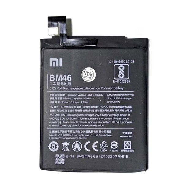 BATERAI XIAOMI BM46 REDMI NOTE 3