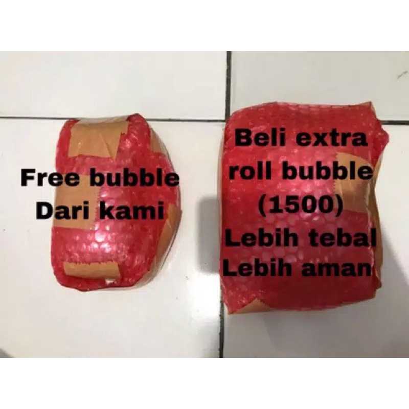 Tambahan Packing Buble dan kardus