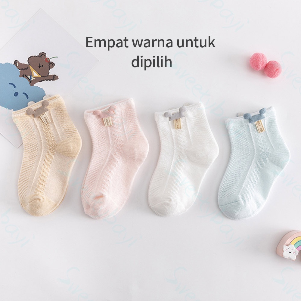 Sweetybayi kaos kaki anak bayi Lucu Bahan Katun kaus kaki bayi Unisex