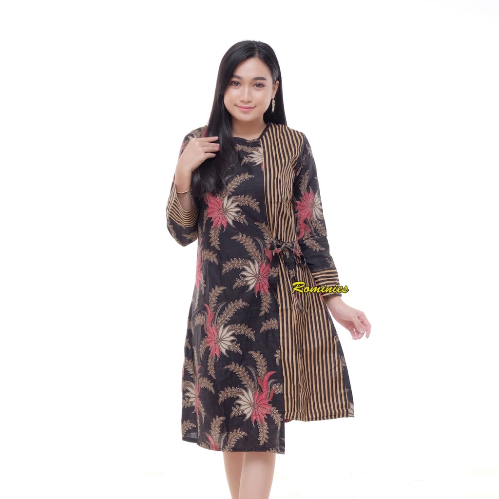 DRESS BATIK WANITA TUNIK BATIK ANJANI