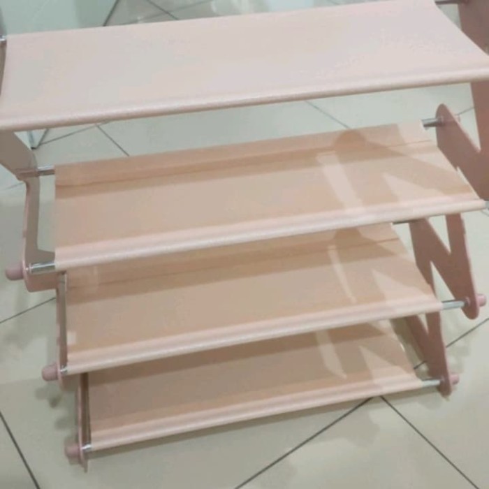 Rak Sepatu &amp; Buku Mininalis Amazing Shoe Rack 4 Susun