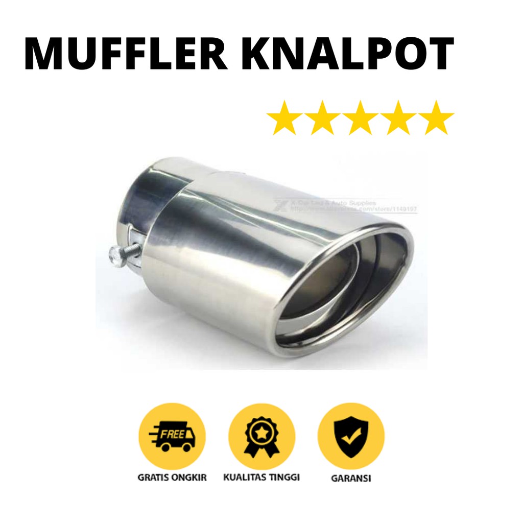 Variasi Knalpot Mobil | Ujung Knalpot Mobil Otoheroes Muffler Cover Ujung Pipa Mobil