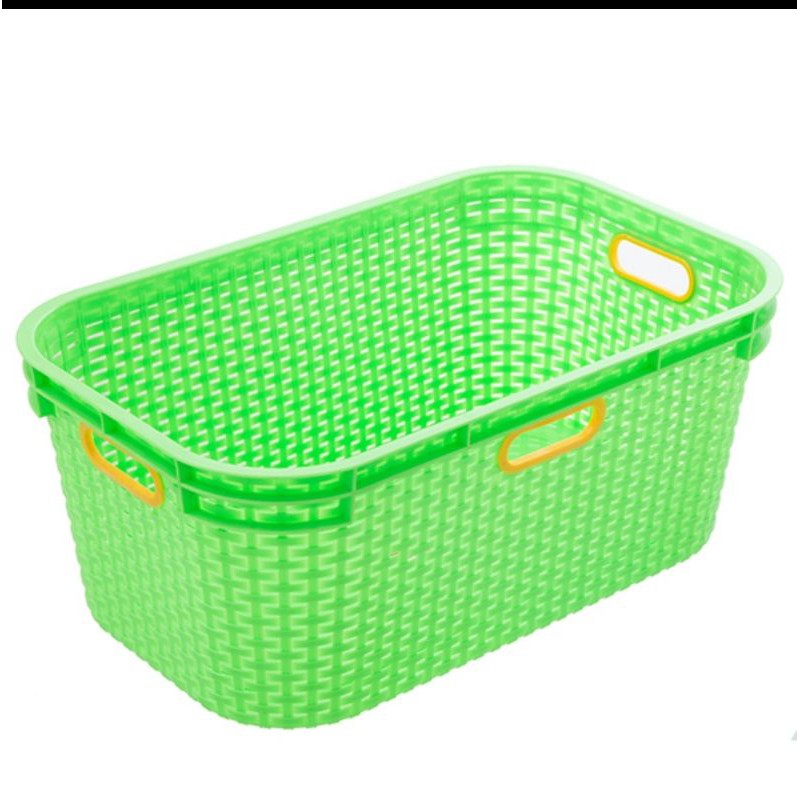 Keranjang Baju Shinpo 629 Plastik / Keranjang Tempat Penyimpanan Pakaian Kotor Laundry