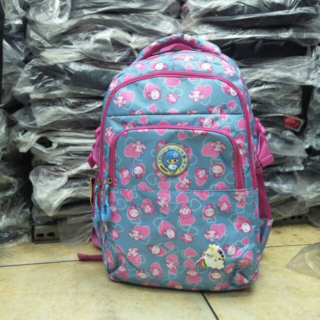 Tas sekolah anak tas laptop original by alto + rain cover waterproof