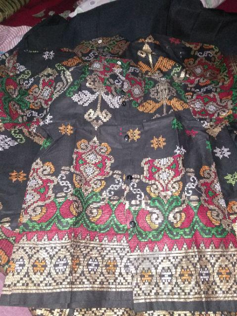 Wou Batik Belvania Family Batik Couple Maura Couple - Sania Ruffle Batik Couple Ori Ndoro - Kg029