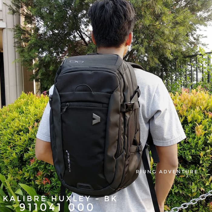 Tas Ransel Laptop Punggung + Cover Kalibre Huxley 910479 Original