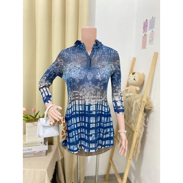 S-08 sale 25ribu atasan blouse kemeja thrift under cuci gudang-24(P71 LD 84)plisket