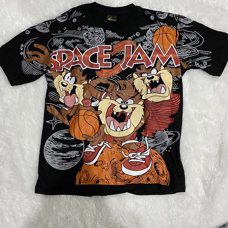 SPERRO.ID // OVERSIZE T-SHIRT ALLSIZE UNISEX AOP BL “Space Jam Tazmania”