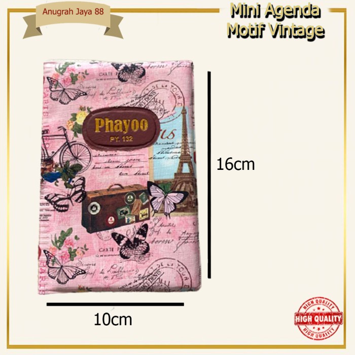 

Cuci Gudang Buku Agenda Mini Bergaransi