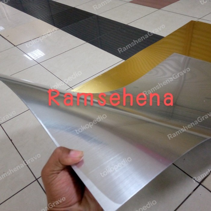 

Update Gravoply/Garvoply Name Tag/Silver60X120Cm Tebal 1.5Mm Terbatas