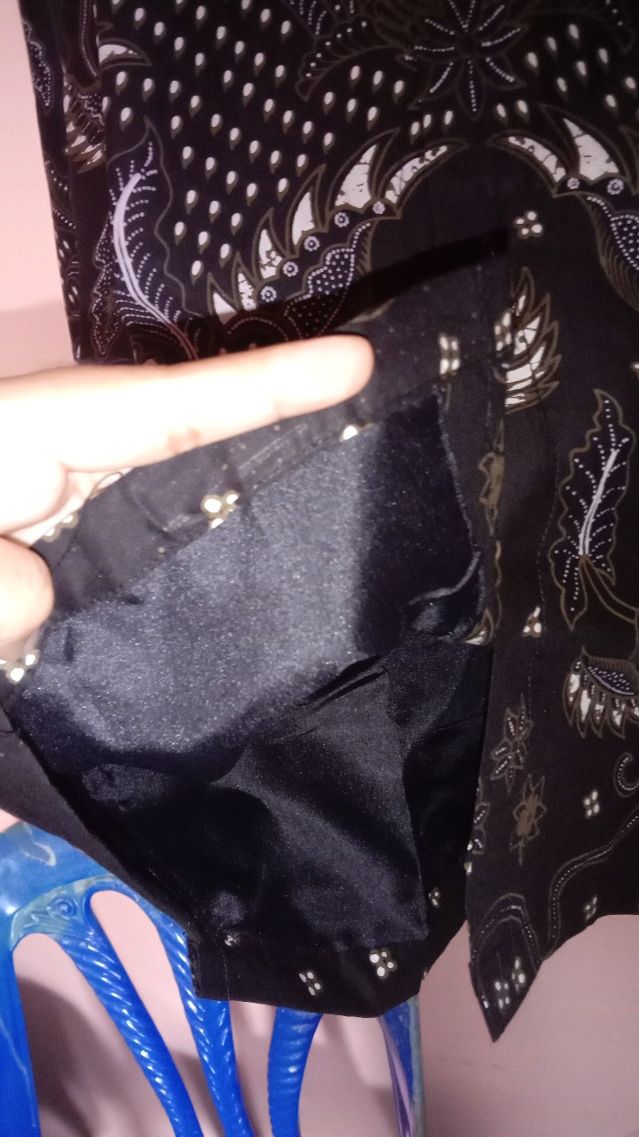 Arieswara Batik Pria Asli Solo Full Furing Katun Halus Sragenan