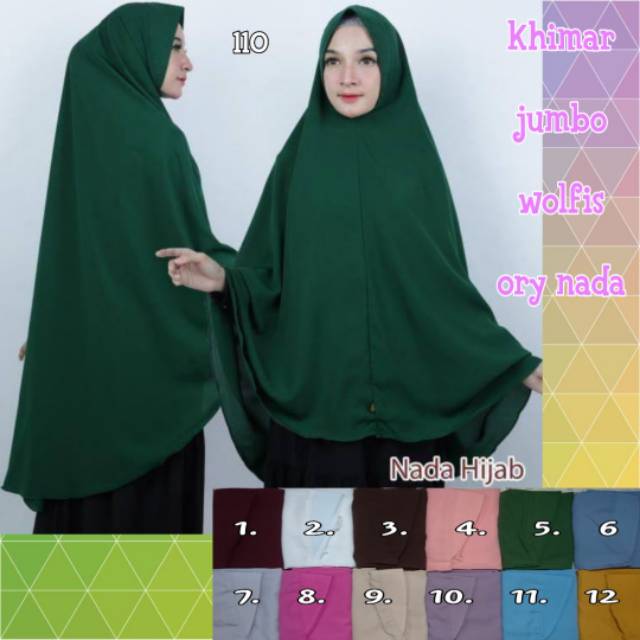 Khimar jumbo wolfis