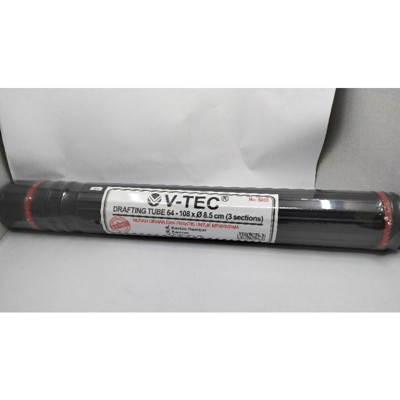 

tabung gambar V -tec/drafting tube 64-108x8,5cm (3 sections)