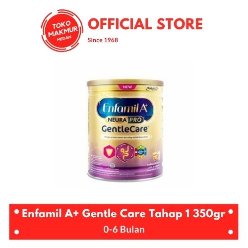 ENFAMIL A+ TAHAP 1 GENTLE CARE 350GR ( 0 - 6 BULAN )