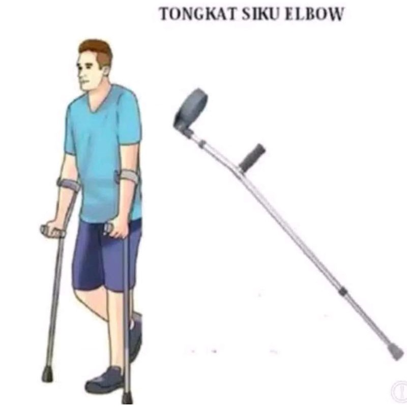 Tongkat Elbow / Tongkat Siku