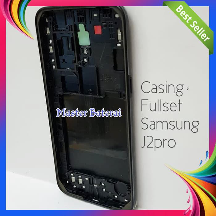CASING SAMSUNG J2PRO HOUSING KESING FULLSET SAMSUNG J2 PRO J250 ORI