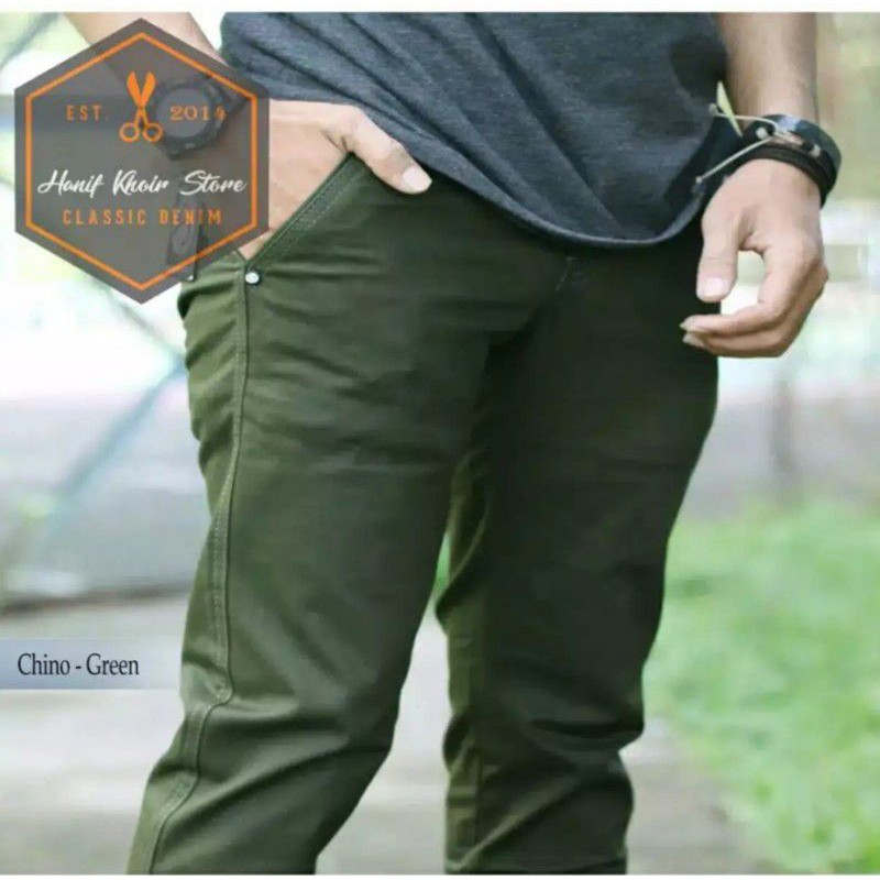 celana Chino hijau Shopee Indonesia celana Chino hijau Shopee Indonesia