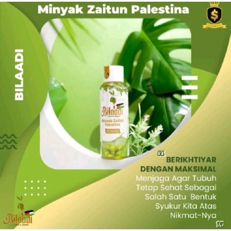 Minyak Zaitun Bilaadi Palestina Asli Produk Premium