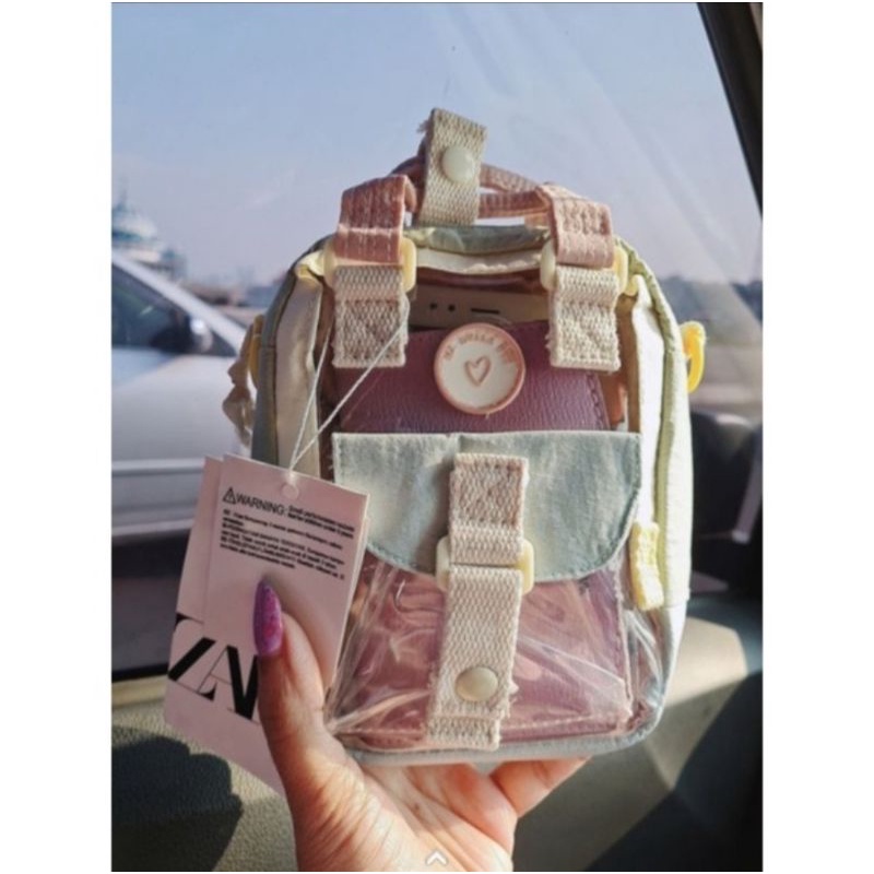 Tas Zara Bag Multicolor Selempang/Sling Bag zara kids