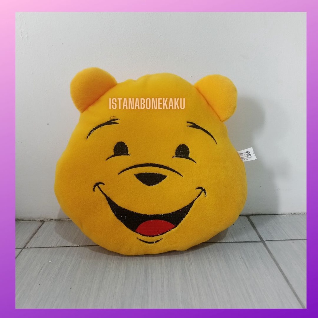 Bantal Kepala Karakter Lucu Imut Uk.30*35 cm Isi Dacron Murni SNI
