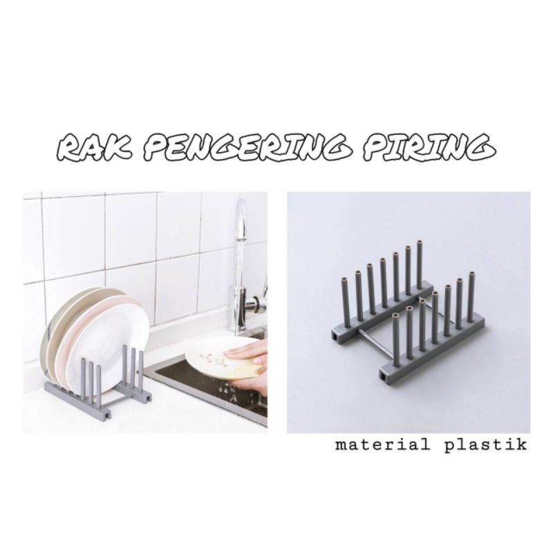 SEKAT PENGERING PIRING MINI / RAK PENGERING PIRING / TEMPAT PENGERING PIRING PORTABLE