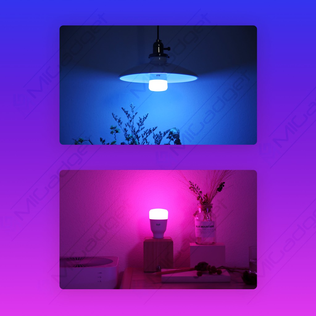 Yeelight 1S Smart Color LED Light Wifi Controled - 15 Persen lebih hemat dari Yeelight V2