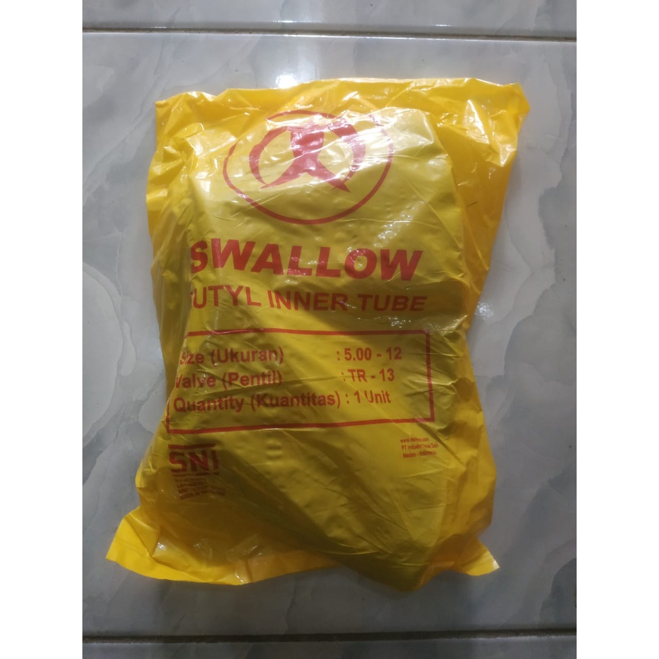 Ban Dalam 500-12 Motor Roda 3 Viar Karya 150 200 Tossa Kaisar Nozomi dll