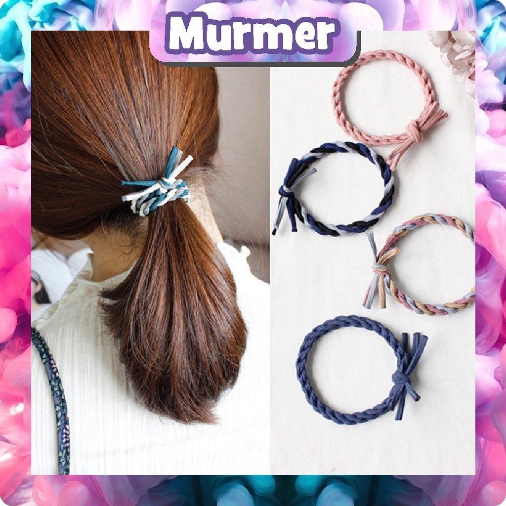 MurmerOfficial Ikat Rambut Kepang Jeneva 2 Warna R575