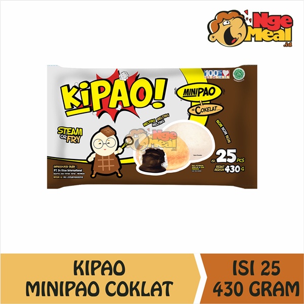 

KIPAO Minipao Coklat Isi 25