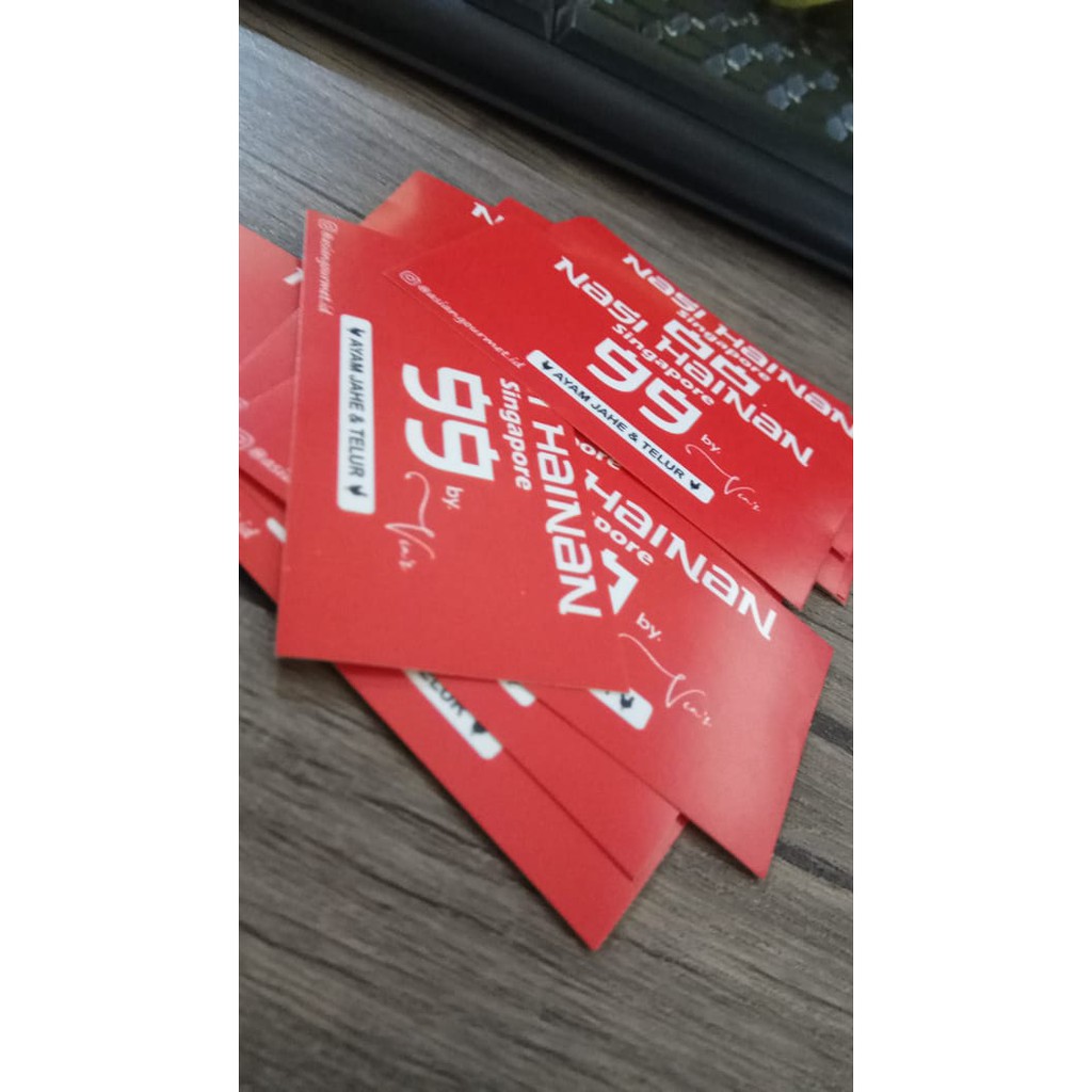 

Stiker Kromo 6x4cm