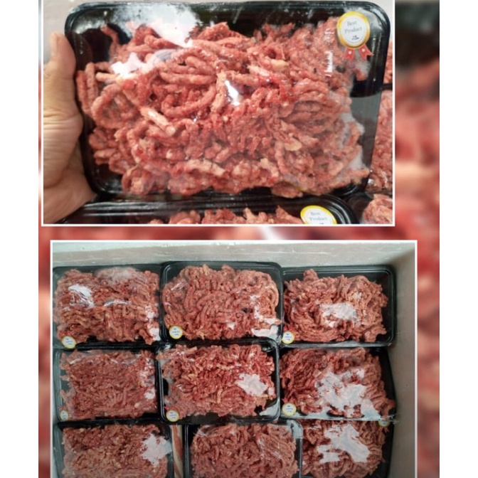 

Daging Giling Meat 24 250gr dan Daging Giling Premium 500gr