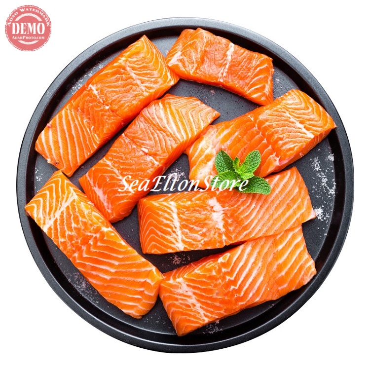 

SALMON STEAK FILLET DAGING SEGAR IKAN SALMON STIK