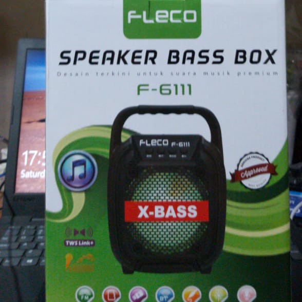 Speaker Karaoke Fleco F-6111 Bass Box