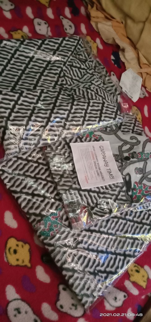 Batik Couple Keluarga Sania Ruffle Ori Ndoro Jowi Dnt Batik Pekalongan