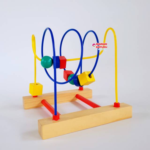 Mainan Kayu - Wire Natural
