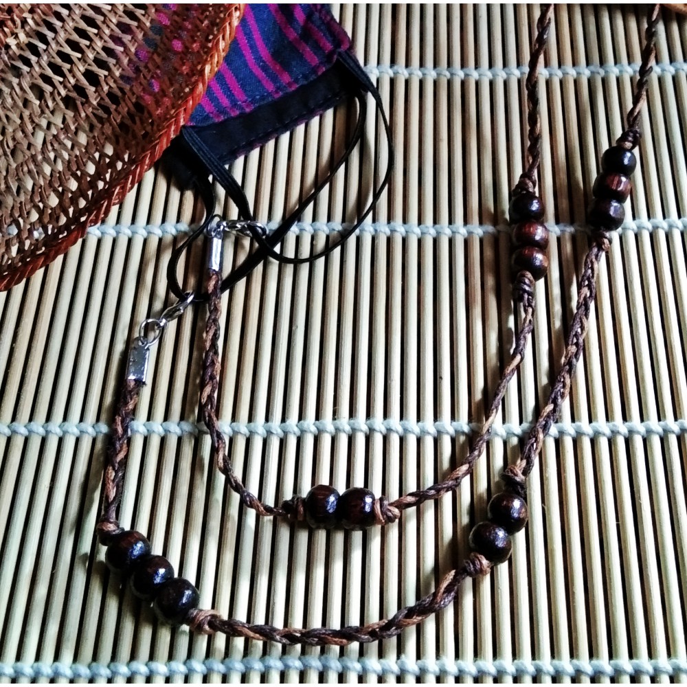Tali /kalung Masker/Kacamata Etnik. Spesial Bagi Pria & Wanita.Etnik Vitage