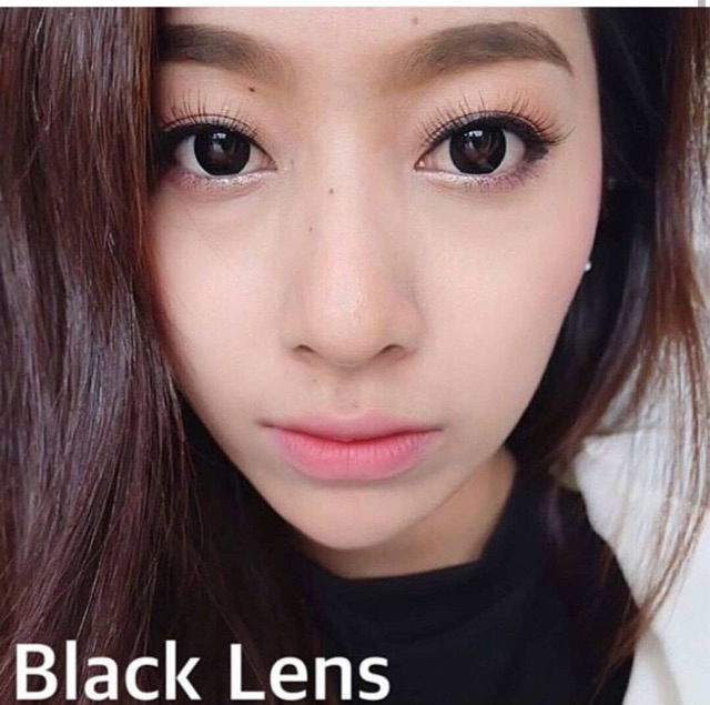 Softlens Black Softlens (efek big eye) / KONTAK LENSA