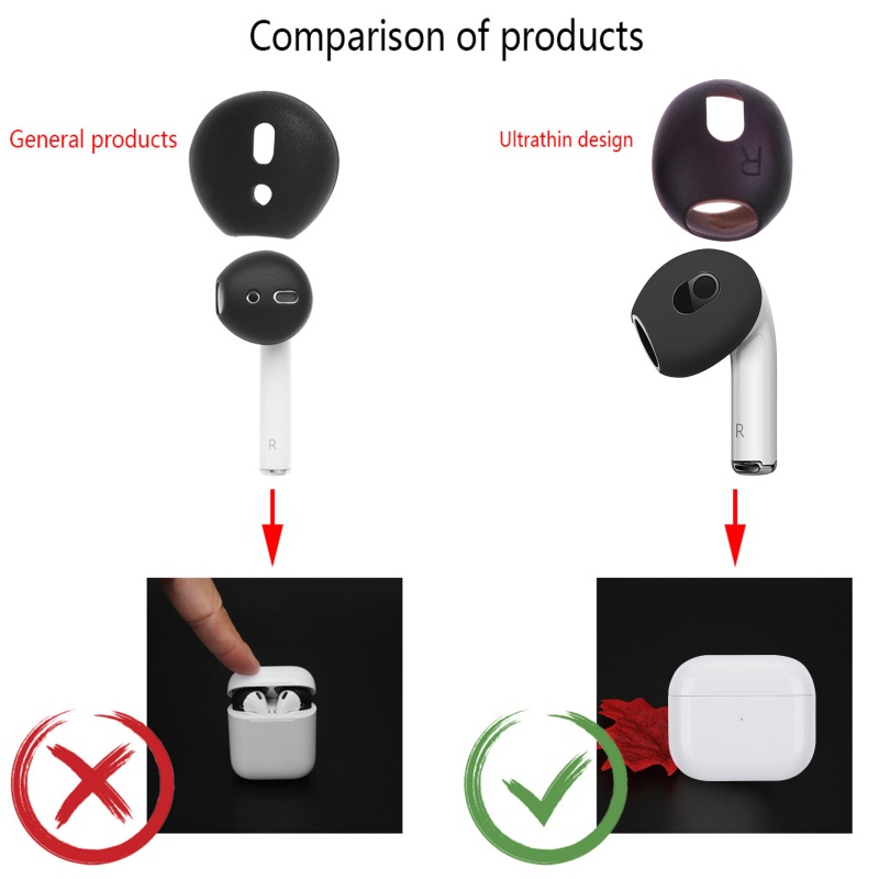 Vivi Eartips Bahan Silikon Ringan Untuk Airpods 3