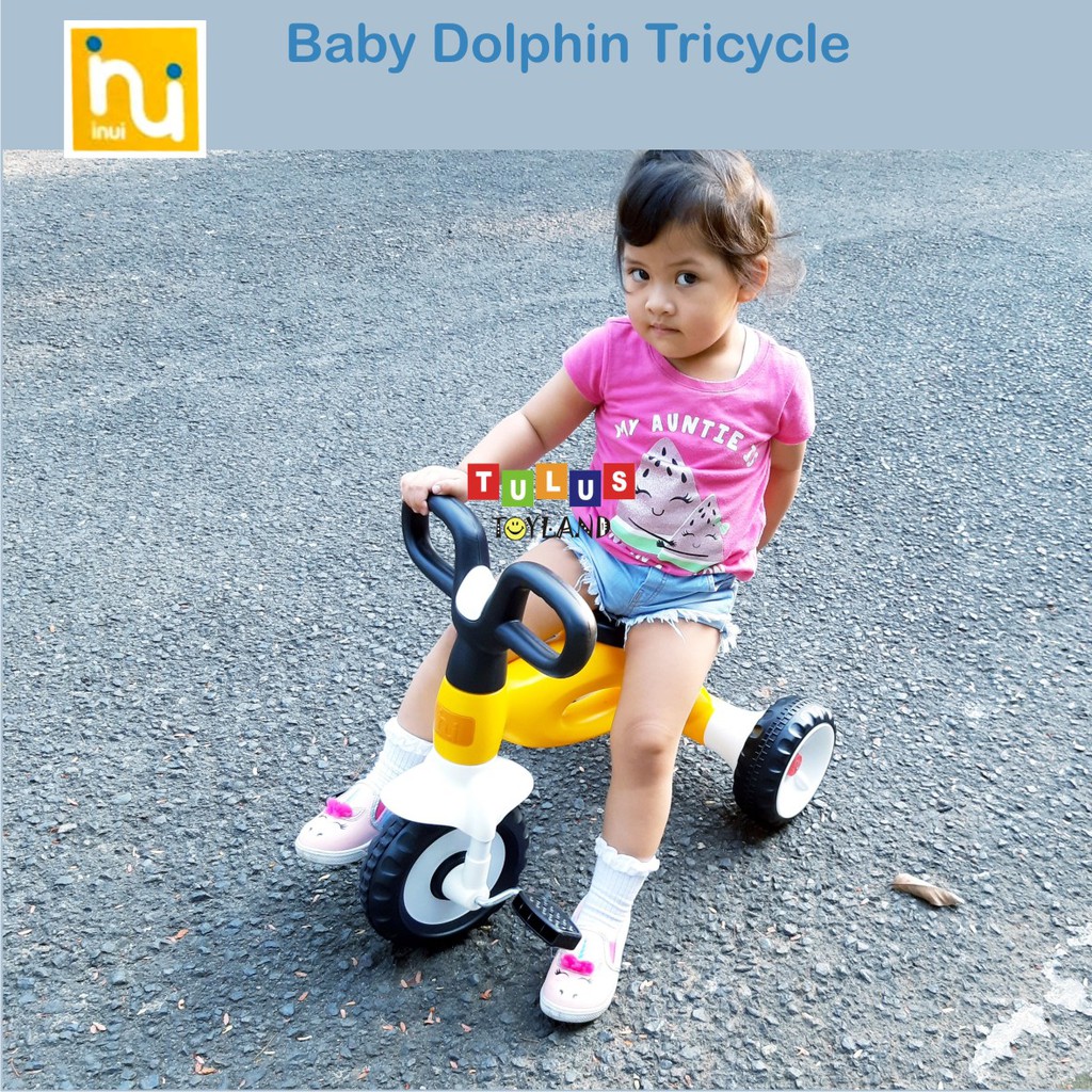 Sepeda Pedal Roda Tiga Inui Baby Dolphin Tricycle mini bike gowes anak kc 117 murah kc117